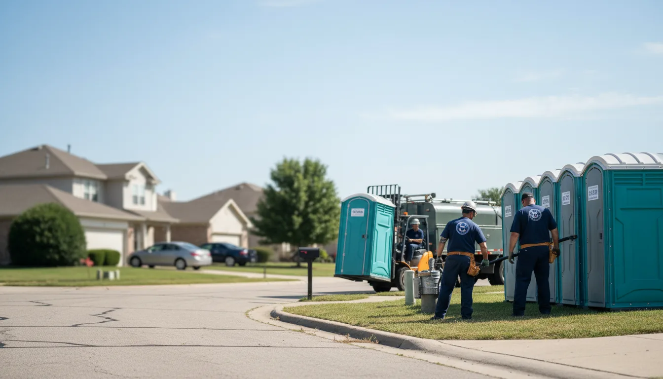 Porta Potty Rental in Morton, IL near me